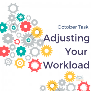 Adjusting your Workload