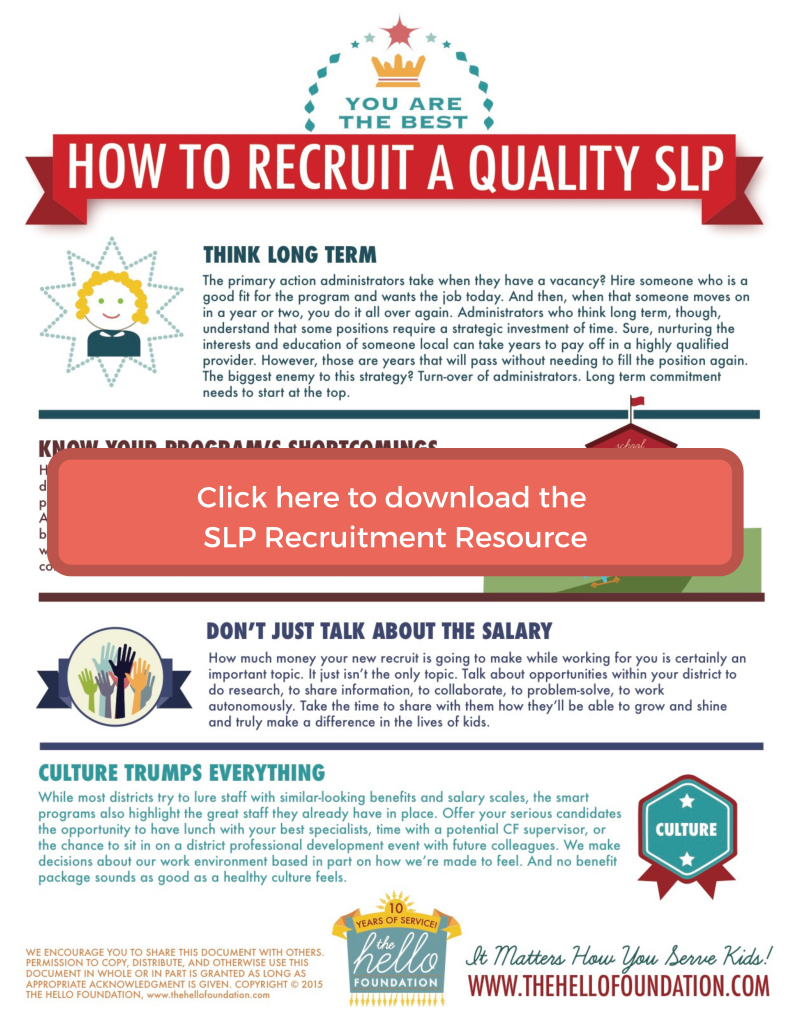 click here to download the slp recruitment resource