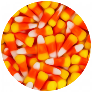 Candy bag candy corn